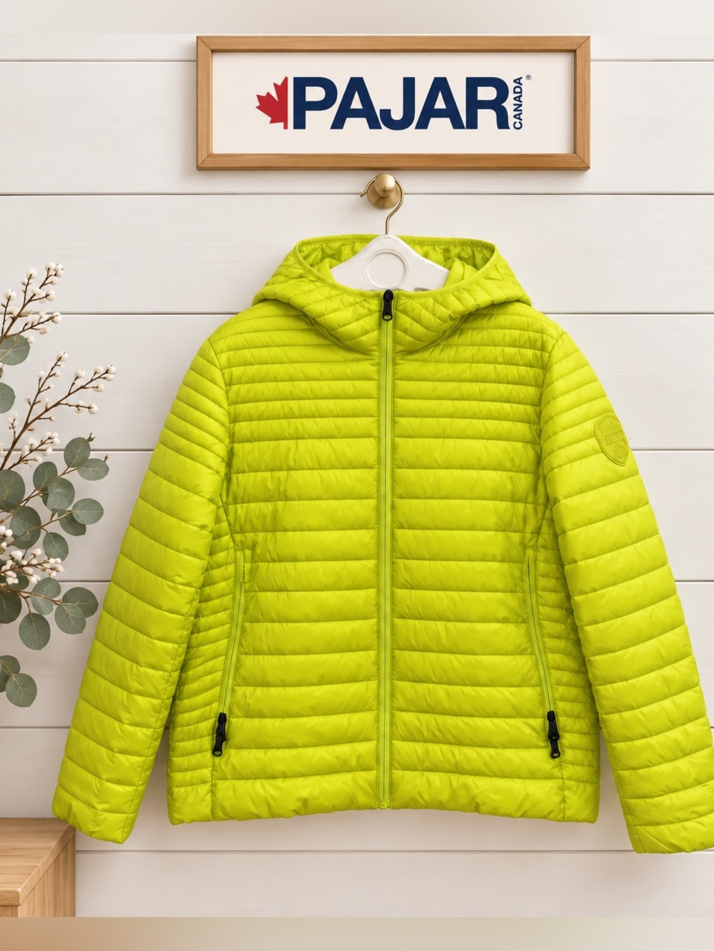 Pajar Osprey Lightweight Puffer Jacket – Lime Green – Men’s XXL